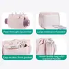 Bolso Tote Transfronterizo Feihong para Mujer, Bolso de Almacenamiento Multibolsillo de Gran Capacidad para Viajes Diarios, Viajes Casuales, Bolso de Hombro Portátil