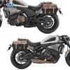 Coche muscular Wolf adecuado para Qianjiang flash 700 bolsa lateral bolsa de lona bolsa para portátil de negocios maletín modificación portabicicletas de liberación rápida Especial