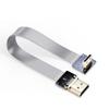 LDK B1-A3 HDMI macho codo hacia abajo a HDMI macho codo hacia abajo cable FFC desmontable codo HDMI cable flexible