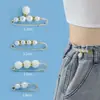 Hebilla de cintura para pantalones, cambio de cintura, pequeño artefacto, pasador de cintura para pantalones, hebilla de broche antiluz fija para pantalones, hebilla de ajuste de falda