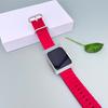 [Oferta Especial] Adecuado para Apple Watch 8 Correa de Silicona Color Océano Pulsera Deportiva Ultra S8