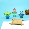 Chaveiro Desenho Toy Story Buzz Lightyear Woody Carro Pingente de Chaveiro para Bolsa Pequeno Presente Atacado