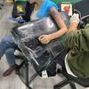 Estrutura de Suporte para Tatuagem Yuan Yun Suporte Triangular para Braço de Tatuagem Suporte Equipamento Auxiliar para Braço Atacado Transfronteiriço