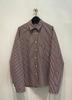 Kiyoko Estilo Japonés Primavera y Verano Versión Coreana Camisa Simple y Refrescante de Rayas Verticales con Cuello Vuelto Holgada Adelgazante Casual Duradera Top para Mujer