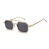 Gafas de Sol Nuevas para Adultos, Antiviento, UV, de Moda, Europeas y Americanas, Personalizadas, de Metal, Moda Bq9269
