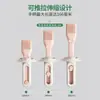 Pincel de Silicone Transfronteiriço Pincel de Óleo Frasco Retrátil Sem Soltar Alimentos Grau Pincel para Assar Churrasco Tampa de Pincel Frasco de Óleo Integrado