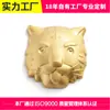 Ímãs de Geladeira de Metal Personalizados, Ímãs de Geladeira com Cabeça de Tigre Tridimensional em Liga de Zinco, Ímãs de Geladeira com Relevo Magnético Personalizado em Formato de Tigre