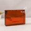 Bolsa Cosmética de PVC Tridimensional Bolsa com Zíper Transparente para Artigos de Higiene Pessoal Viagem Bolsa de Armazenamento Publicitária Bolsa de Zíper de PVC Personalização