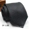 Corbata formal de negocios para hombre hilo de poliéster Flecha 8cm corbata de negocios