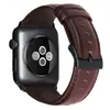 Comércio exterior novo aplicável Apple watch iwatch pulseira de couro encerado aplicável Apple watch pulseira de couro de vaca