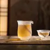 Tazas de Vidrio Sencillas Hechas en Fábrica para Uso Doméstico, Tazas de Vidrio Tradicionales para Ferias, Tazas de Vidrio Hechas a Mano para Compartir Té, Accesorios para Té
