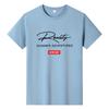 Camiseta Masculina de Manga Curta Atacado Masculina Verão 2024 Nova Moda Estampada Ins Solta Camiseta Moda Estudante Marca Top