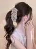 Pinza para el Cabello Floral Estilo Bosque Suave para Mujer, Pasador para Recogido en la Parte Trasera de la Cabeza, Elegante Accesorio para el Cabello, Nuevo Modelo 2024, Tocado Súper de Hada