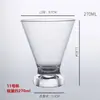 Taza de Helado Elegante Anticaída de Acrílico, Taza de Helado, Taza de Bola de Nieve, Taza Transparente para Postre, Vaso de Plástico para Malteada, Taza de Fruta