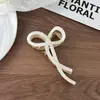 Presilha de Cabelo Grande Borboleta Vazada Moda Personalizada Feminina Elegante Presilha Tubarão de Vinagre Presilha de Cabelo Acessório de Cabelo