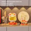 Año Nuevo del Caballo Boca Grande Caballo de la Pequeña Fortuna Adorno de Almacenamiento Decoración para Guardar Llaves en la Entrada Regalo de Inauguración de Casa