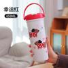 Nuevo Lindo Vaso Termo de Acero Inoxidable, Vaso Portátil con Pajita para Exteriores, Vaso para Coche, Vaso para Coche, Logotipo de Regalo con Letras Impresas