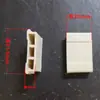 Fivela de Rodapé de PVC Fixação Piso de Madeira Acessórios Plásticos Clipes Linha de Canto Fibra de Madeira de Bambu Fivelas de Linha de Piso
