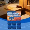 Caja de Colocación de Cebo Pegajoso para Cucarachas Moonspry Cocina Sala de Estar Dormitorio Baño Hogar Diario Cebo Conveniente para Matar Cucarachas