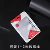 Saco de embalagem para cabo de dados saco de embalagem usb saco auto-selante impressão saco yin e yang linha de fone de ouvido saco de embalagem para pendrive