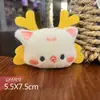 Muñeco de peluche creativo de dibujos animados, gato garabato, lindo broche, bolso de conejo, colgante, bufanda, calcetines, accesorios para el cabello