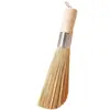 Escova de panela de bambu antiquada cozinha escova especial escova de panela artefato pote de lavagem escova de bambu vassoura bucha escova natural comercial