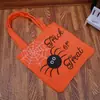 Bolso de Calabaza de Halloween Transfronterizo Festival de Fantasmas Guardería Tela No Tejida Decoraciones de Araña Festival de Fantasmas Bolsa de Dulces Venta al por Mayor