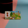 Impresión de Ciudad Imanes para Refrigerador, Souvenirs de Boleto de Tren de Tendencia Nacional, Imanes de Metal para Refrigerador, Atracciones Turísticas Creativas, Productos Culturales y Creativos, Ip de Ciudad