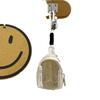 Bolsa Fofa de Armazenamento Yum Transparente Mini Carteira de Moedas Lona Fofa Fone de Ouvido Bluetooth Moeda Bolsa Pequena Bolsa Millet