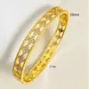 Pulsera Kaleidoscope Clásica de Moda Popular Transfronteriza Estilo Europeo y Americano para Mujer, Lujo Ligero, Versátil Trébol de Cuatro Hojas Temperamento, Precio de Fábrica