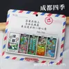 [Série Sichuan] Elementos Culturais de Chengdu Atrações da Cidade Ímãs de Geladeira Turismo Cultural e Criativo Lembrancinhas Adesivos Magnéticos