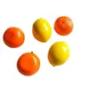 Limão Simulador Fruta Falsa Modelo de Espuma Laranja Modelo de Armário Decoração de Ambiente Ornatos Decorativos Adereços para Fotografia