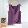 Chaleco térmico súper suave de doble cara para mujer, antibacteriano grado 10A, sin costuras, para otoño e invierno, adecuado para mujeres de mediana edad
