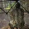 Tienda de Camuflaje Hecha a Medida de Fábrica para Tiro al Aire Libre y Observación de Aves, Tienda de Camuflaje de Apertura Rápida con Tres Lados Transparentes, Adecuada para Acampar al Aire Libre