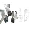 Máquina dobladora CNC con molde redondo, perforadora de bisagra, rodillo de bisagra, molde de arco, cuchillas superiores e inferiores, fabricantes en stock, autooperado