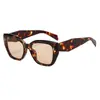 Nuevas Gafas de Sol Cuadradas Retro para Mujer, Gafas de Sol de Estilo Europeo y Americano de Moda, Anti-UV, Estilo Callejero de Moda, Gafas de Protección Solar