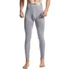 Pantalones de Otoño YC [Con Forro Polar o Sin Forro Polar Opcional] Pantalones Cálidos de Corte Ajustado para Hombre Estilo Delgado de Una Pieza Leggings de Talla Grande Pantalones de Forro Polar