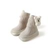 25 Modelos Nuevos de Zapatos y Calcetines para Bebé de Piso con Suelas Suaves, de Caña Media Antideslizantes Estilo Coreano Lindos Dibujos Animados Calcetines y Zapatos para Caminar de Bebé