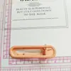 Clip de Pato Ovalado Mate Esmerilado Hueco de 6 cm Accesorios para Pinzas de Cabello Hechas a Mano con Pegamento de Crema Clip para Flequillo Clip para Flequillo
