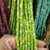 Pedra natural 4mm buraco reto quadrado contas soltas pulseira colar açúcar frisado material diy joias acessórios atacado contas quadradas