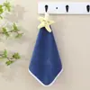 Toalla de Mano para Colgar Dibujos Animados Lindos Toalla de Mano Doméstica Baño Toalla de Mano No Suelta Suave y Resistente a Manchas
