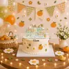 Banner de banderines con letras de cumpleaños estilo fresco de verano más vendido de Amazon, decoraciones de topper para pastel de capibara y pato