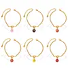 Moda Europeia e Americana Personalidade Cor Doce Pingente de Número Pulseira Enrolada Não Desbota Banhado a Ouro 18K Versátil Acessório de Mão