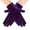 Guantes Negros de Fiesta de los Años 20 estilo Gatsby para Mujer, Guantes para Fiesta de Graduación, Guantes Largos de Spandex para Vestido de Novia en Stock