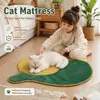 Colchón para gatos es adecuado para todas las estaciones, cómodo, suave, transpirable, amigable con la piel, resistente a la masticación, lavable, antideslizante, cama para gatos accesorios para mascotas
