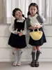 Calcetines de algodón peinado para niñas con estampado de cuadros de otoño y lazo, estilo coreano, calcetines holgados para niños, venta al por mayor mixta de Yiwu