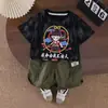 2026 Nuevo Estilo de Verano Traje de Manga Corta de Dibujos Animados Nezha para Niños Conjunto Casual de Moda de Dos Piezas Ropa de Verano Fresca y Tendencia