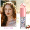 Carnaval Navideño Transfronterizo Gel de Lentejuelas Decoración de Dibujos Animados Escamas de Brillo de Colores Gel para Maquillaje Corporal y Facial Maquillaje en Gel