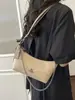 Nuevo bolso de axila de cadena vintage Caitlin24 de alta calidad, bolso cruzado de hombro moderno, bolso simple tipo empanada