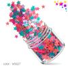 Lentejuelas Mixtas de Estrella de Cinco Puntas Fluorescentes de 5 mm 12 Colores Set de Lentejuelas para Arte de Uñas Celebrante Neto Joyería para Arte de Uñas Taladro Pegatina para Uñas
